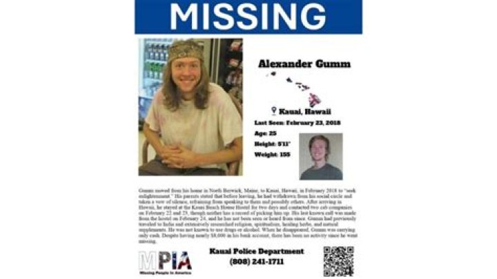 Alex Gumm Missing