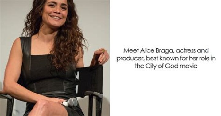 Alice Braga Bio (Wiki) 