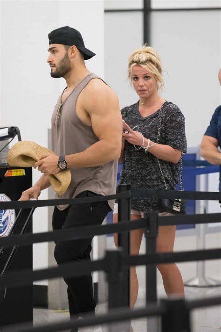 Britney Spears and her boyfriend Sam Asghari