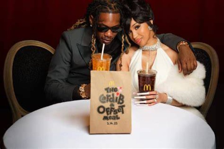 cardi b offset amas ad copy Kevork Djansezian:Getty Images For dcp