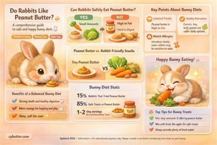 Do rabbits like peanut butter?