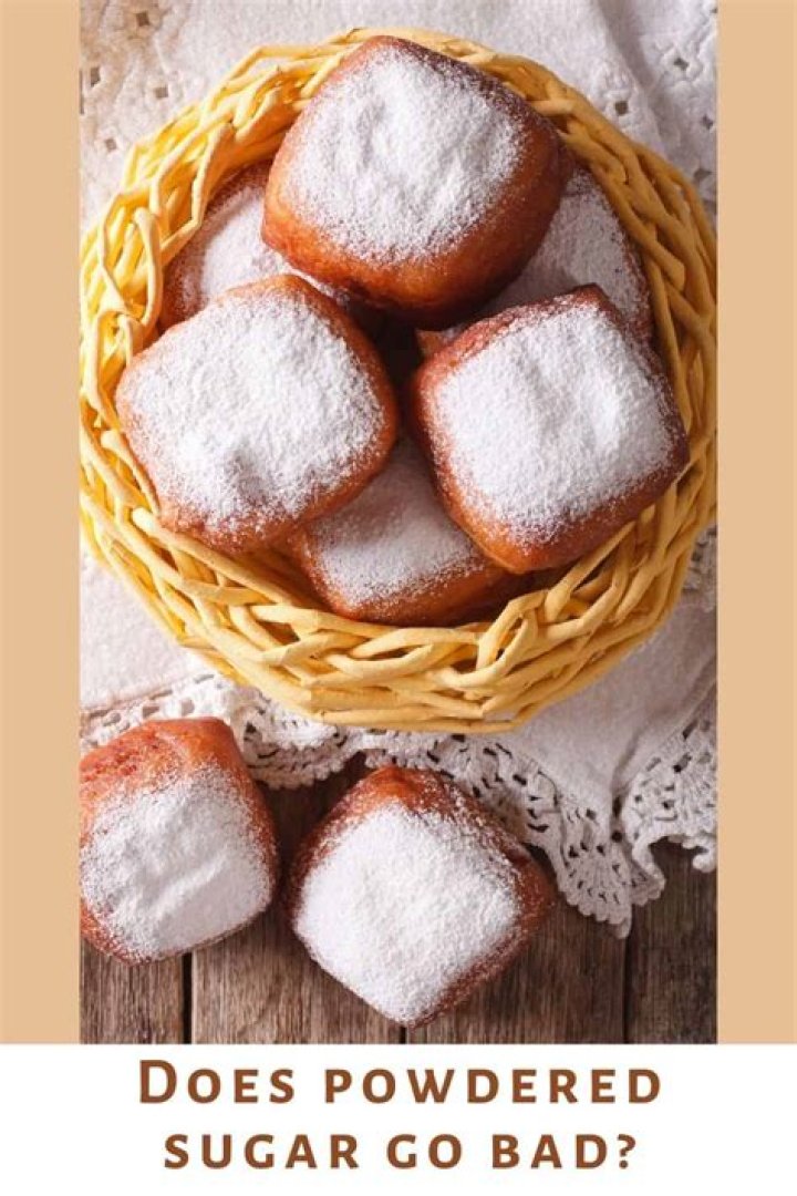 Does confectioners sugar ever go bad?