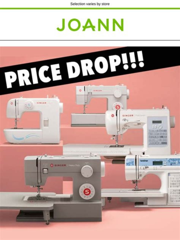 Does Joann’s rent sewing machines?