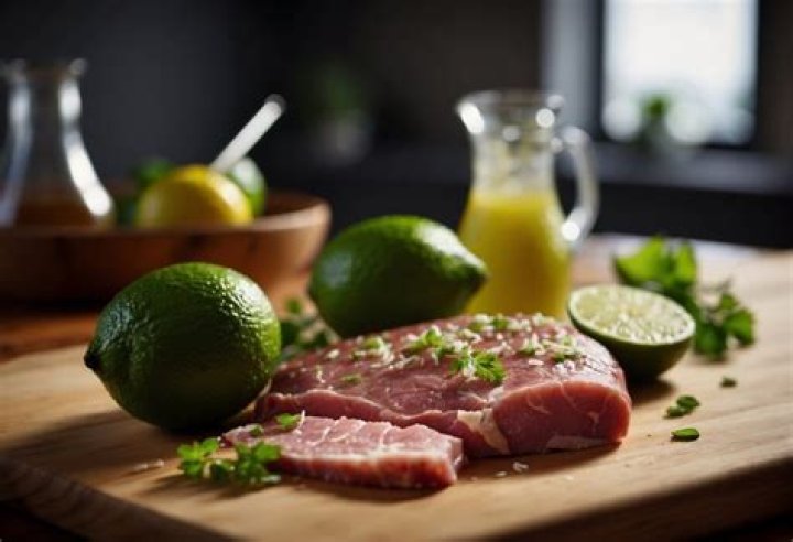 Does lime juice toughen meat?