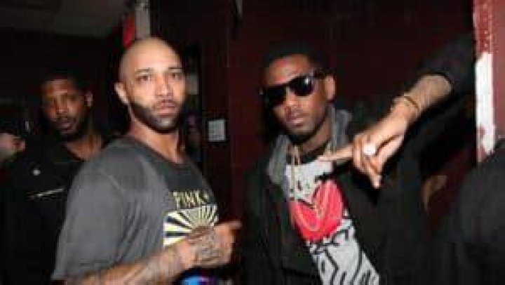 Fabolous with fellow rapper, podcaster Joe Budden