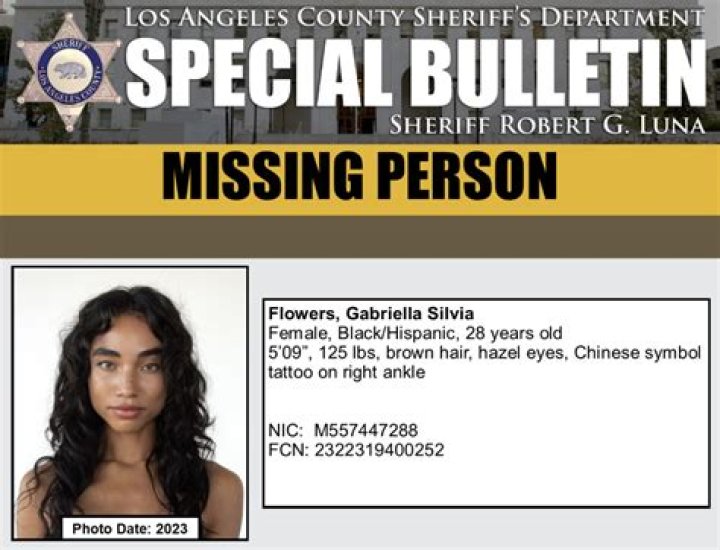 Gabriella Flowers missing