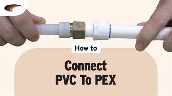 How do I connect PEX to PVC?