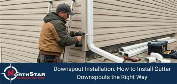 How do you cut vinyl downspouts?