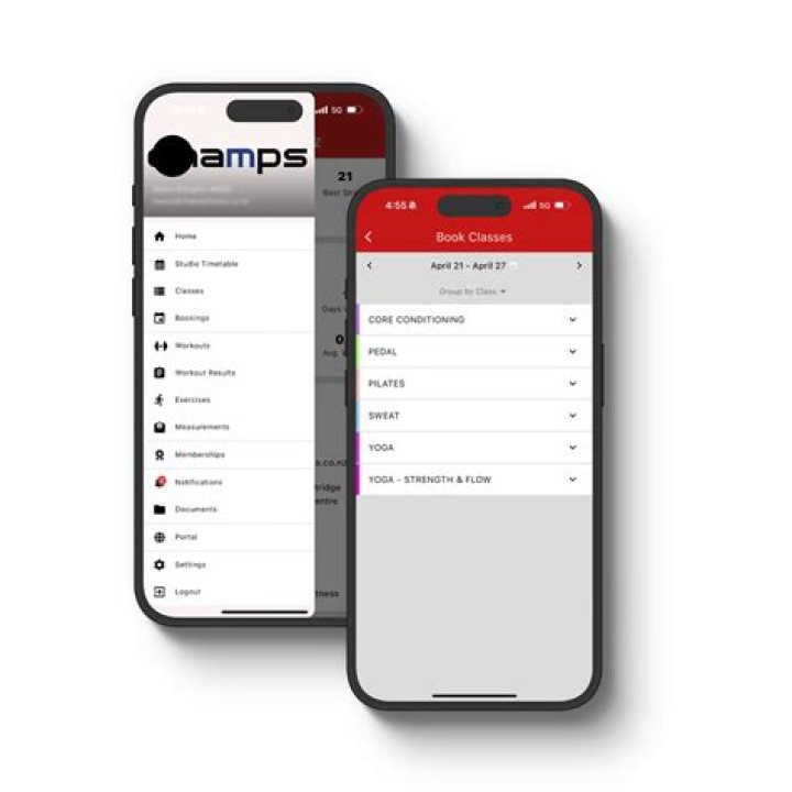 How does champs App reservation work?