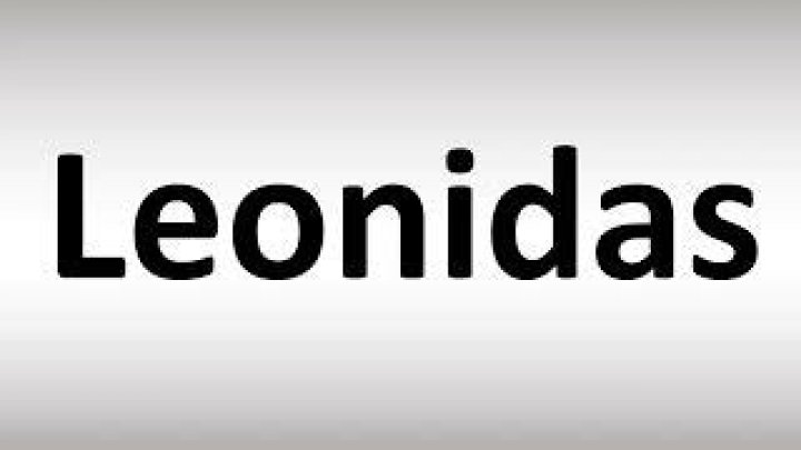 How is Leonidas pronounced?