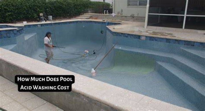 How much does acid wash on pool cost?
