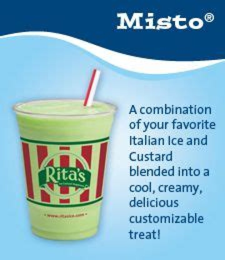 How much is a misto at Rita’s?