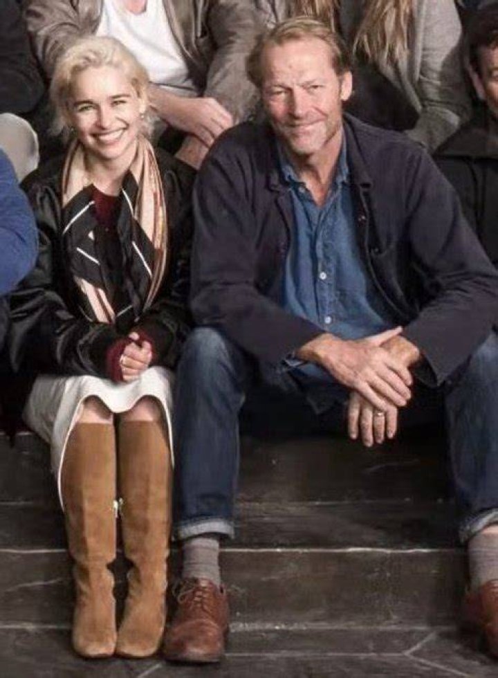 Iain Glen with his Second Wife, Charlotte Emmerson