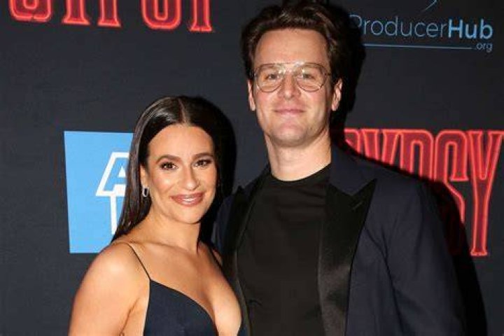 Is Lea Michele married to Jonathan Groff?