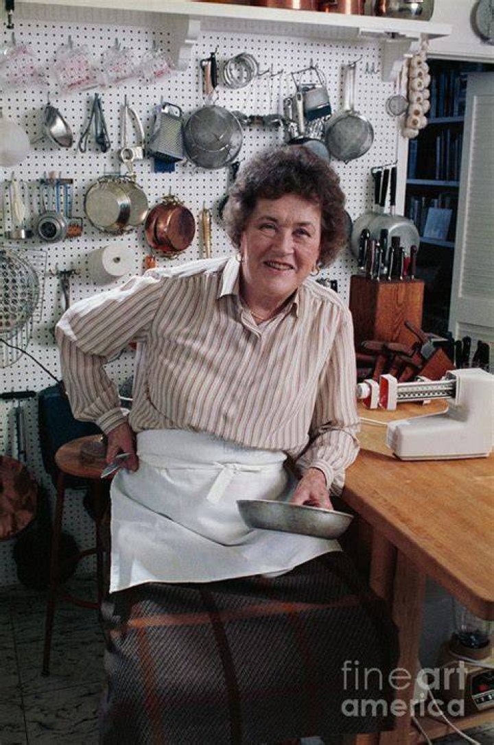 Julia Child in her Kitchen