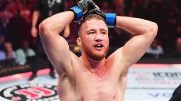 Justin Gaethje's pet Raider