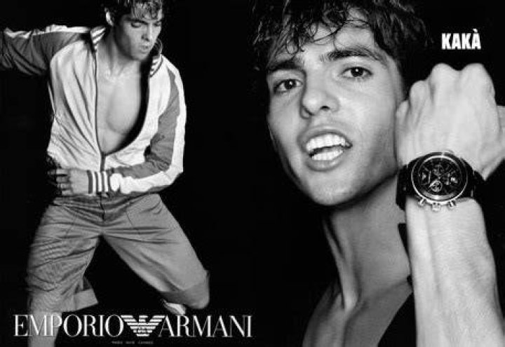 Kak&aacute; Net Worth- Kaka Endorses Armani