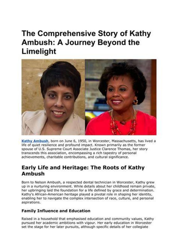 Kathy Ambush Bio (Wiki) 