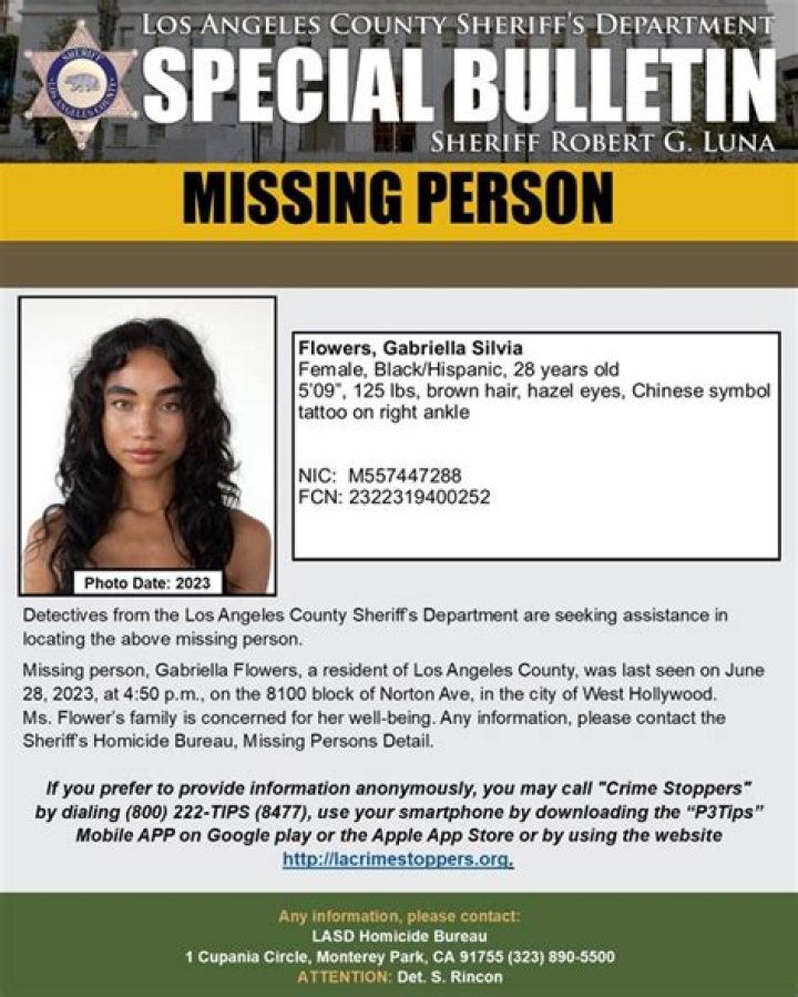 LA Gabriella Flowers Missing Update: Is She Found Yet?