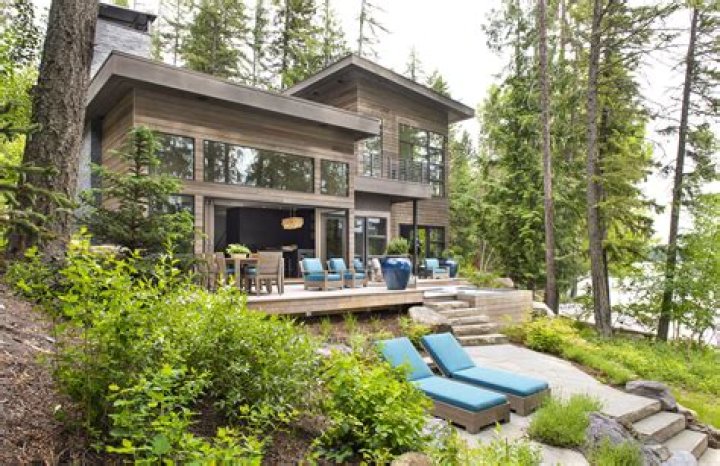 lakefront house