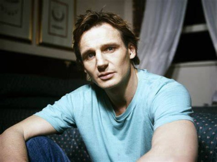 Liam Neeson at a young age.