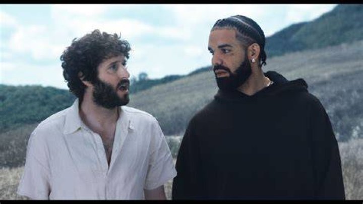Lil Dicky with his cast members of the television show, 'Dave' getting ready for 2nd season.