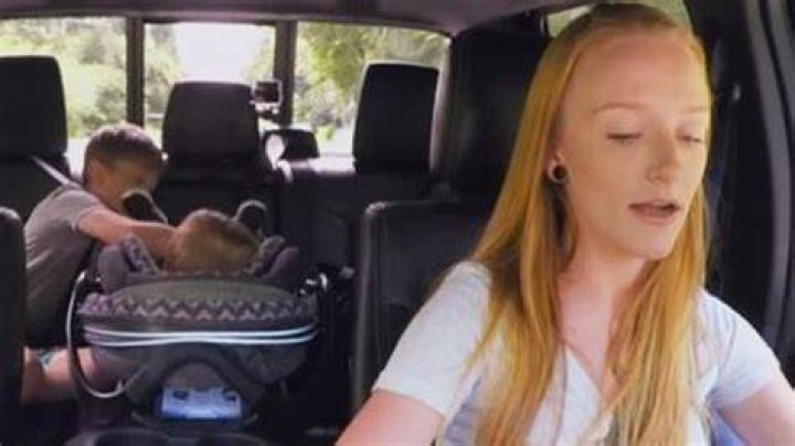 maci bookout in the car with taylor mckinney giant ring header