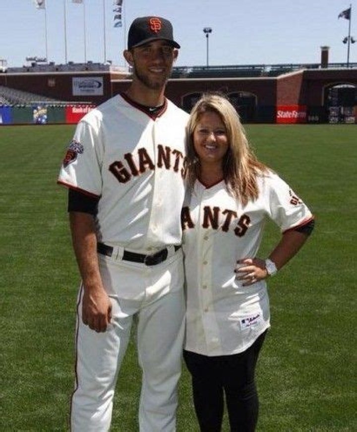 Madison Bumgarner and Ali Bumgarner