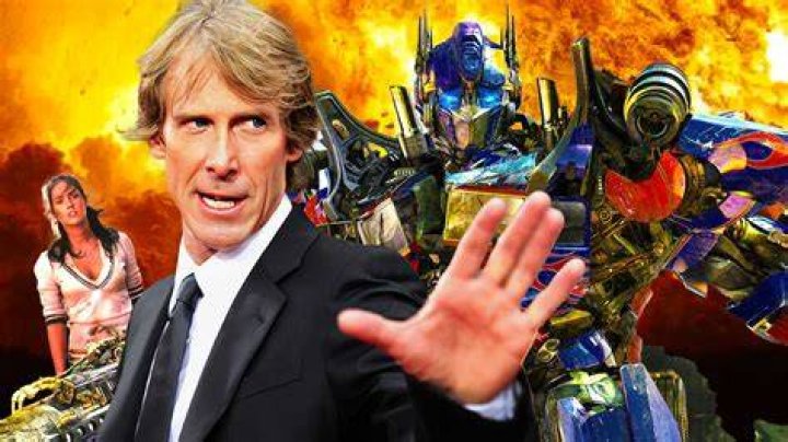 Michael Bay in his Transformers: The Last Knight movie Premire