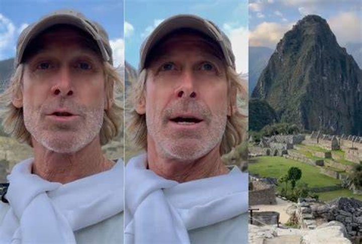 Michael Bay travelling in Machu Picchu