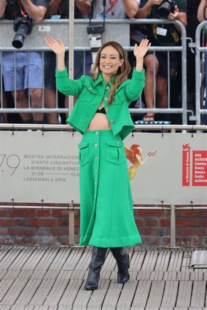Olivia Wilde arrives at the 2020 Film Independent Spirit Awards