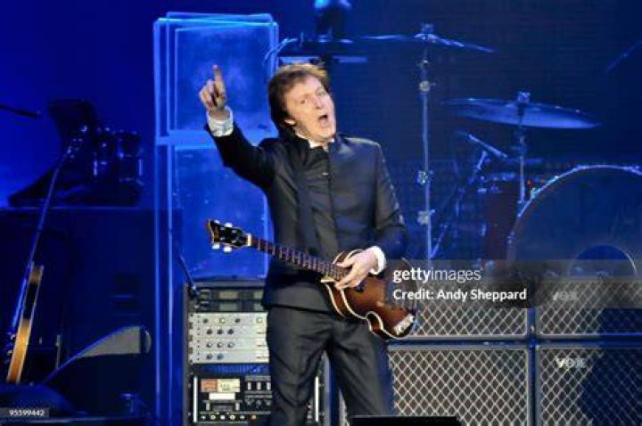 Paul McCartney Performs At O2 Arena In London