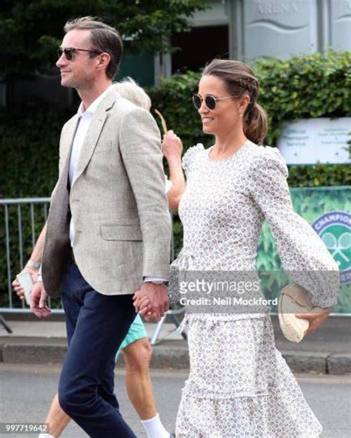 Pippa Middleton seen arriving at The Beating Hearts Ball