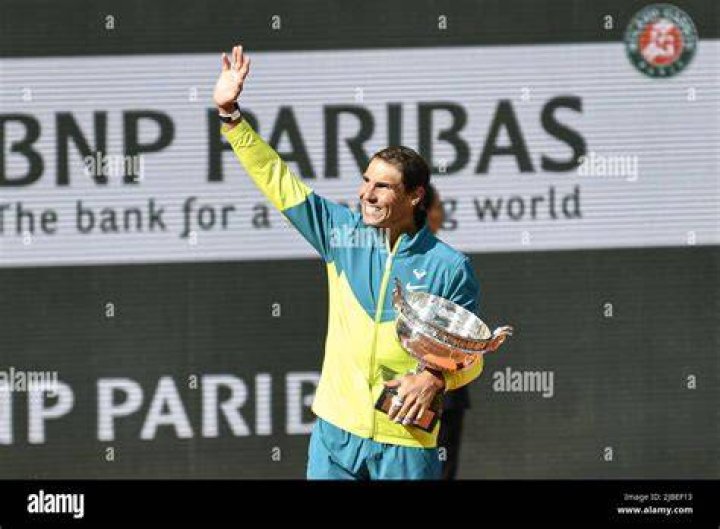 Rafa Nadal Receives 'Marca Award' 75th Anniversary in Madrid