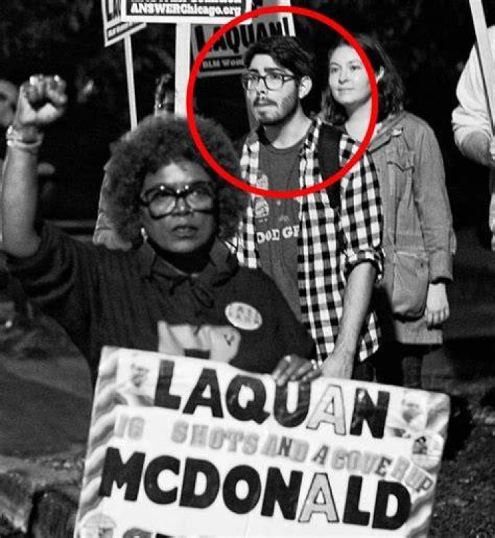 Rodriguez protesting against the murder of the Breonna Taylor