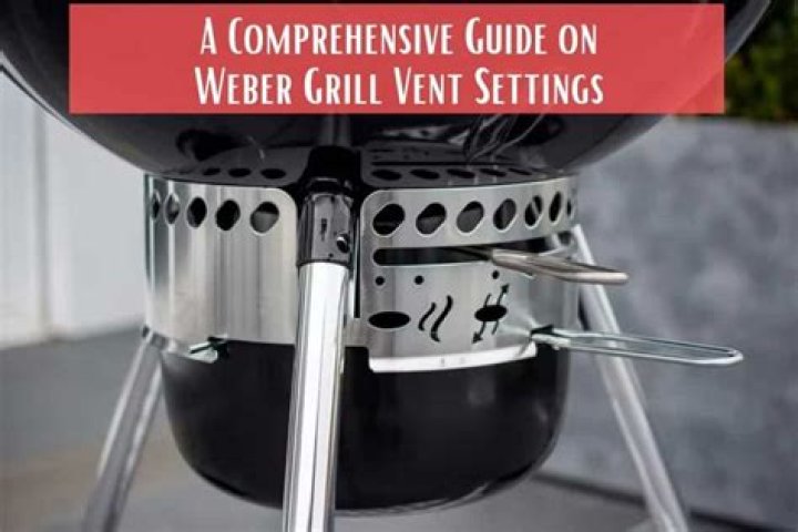 Should vents be open on Weber grill?