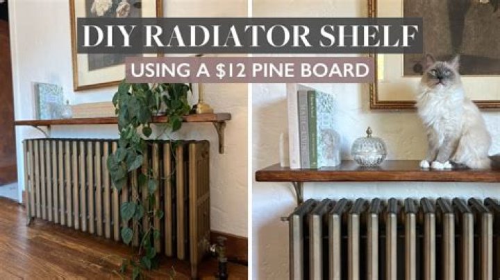 Should you put a shelf over a radiator?