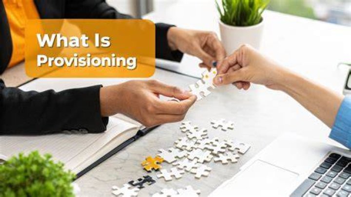 What does provisioning message mean?