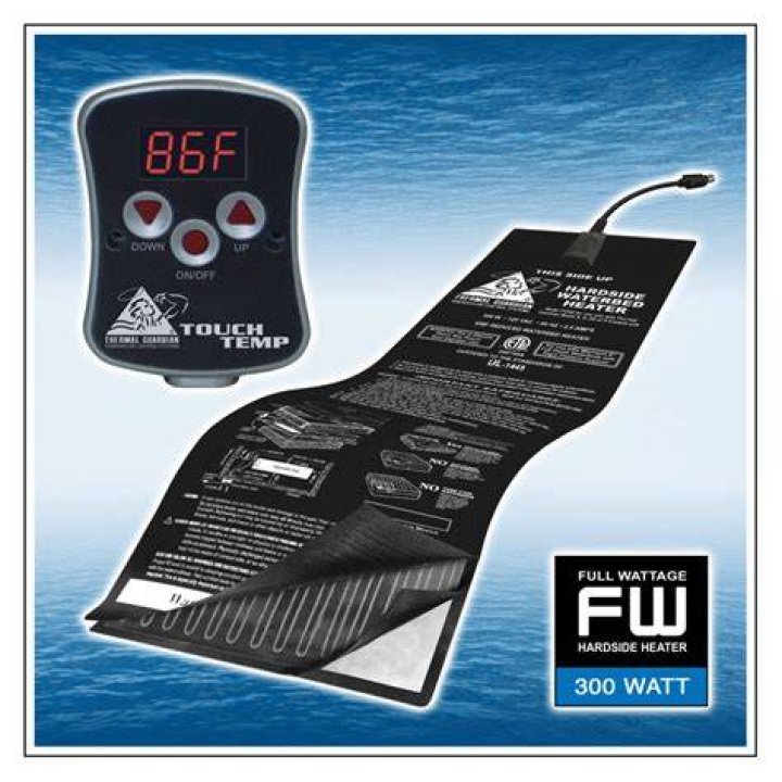 What temperature should a waterbed be?