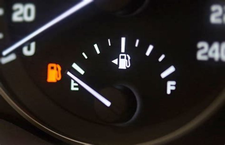 Why does my gas gauge keep going up and down?